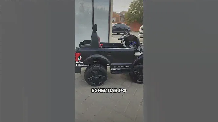 Детский электромобиль Ford Raptor FB-917 — Черный на сайте бэйбилав.рф