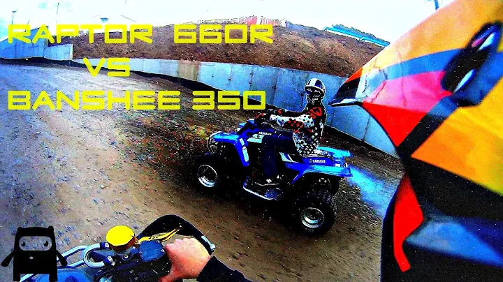 Yamaha raptor 660R vs Yamaha banshee 350 / Тестовый прохват по лесу