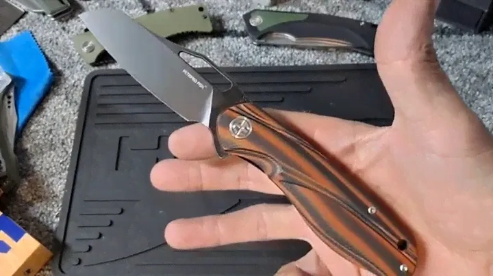 Petrified Fish PF979 an awesome budget edc knife in d2 and g10