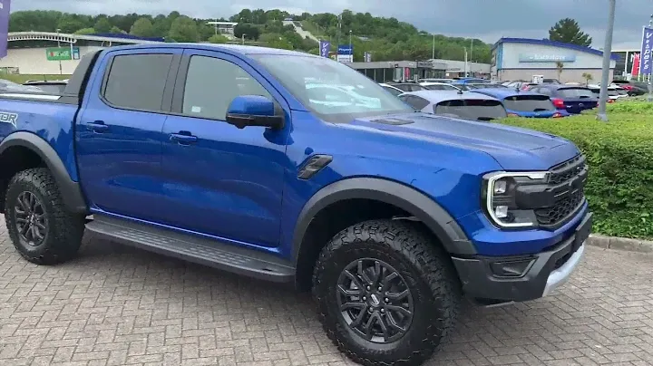 2023 Ranger Raptor 3.0 V6 Twin Turbo in Electric Blue with Raptor Pack