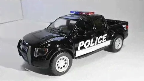 2013 Ford F-150 SVT Raptor SuperCrew (POLICE/FIRE RESCUE) Diecast 1:46 Scale | KiNSMART