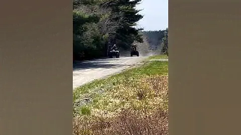Big Bear 350 claps Foreman 450 #yamaha #honda #atv