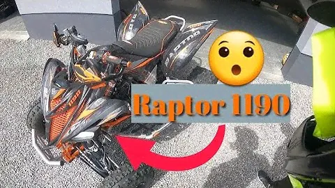 Jazda potworem @ATVSwapGarage 😎Yamaha Raptor 1190 KTM 160KM😮