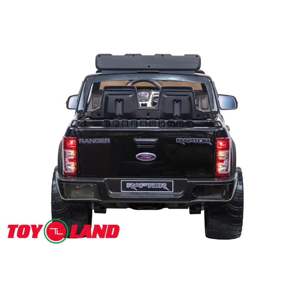 Детский электромобиль Ford Raptor (черный краска)