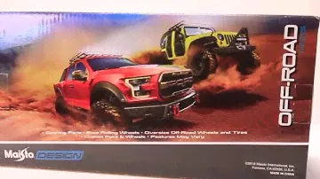 1/24 Maisto Design: Off-Road Kings, The 2017 Ford F-150 Raptor