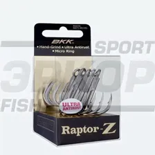 Крючки-тройники BKK Raptor-Z 6071-4X-HG (x4)