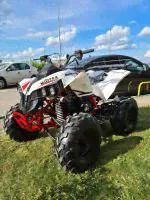 Детский квадроцикл бензиновый Motax ATV Raptor Super Lux 125 cc