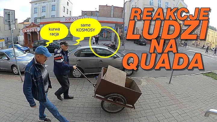 REAKCJA PRZECHODNIÓW NA QUADA !! YAMAHA RAPTOR 700