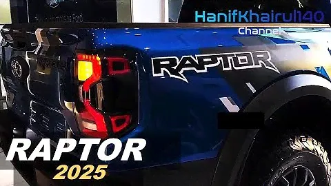 Ford RANGER RAPTOR 2025 New PICKUP - Big Screen Tech and Best Exterior Styling