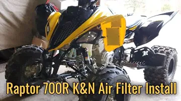 Обновление Raptor 700R 2016 года и воздушный фильтр!