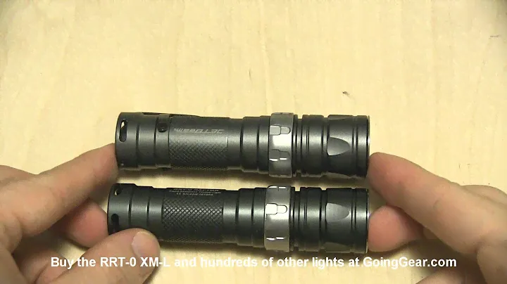 JETBeam RRT-0 XM-L Flashlight Review