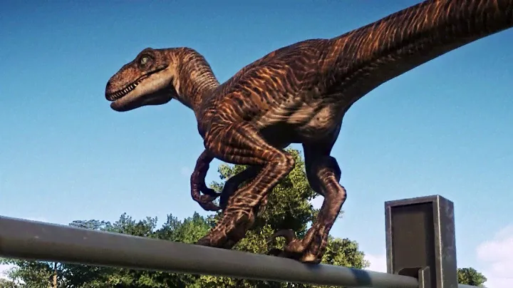 All Raptor Escape Animations!!! (Climbing out) Jurassic World Evolution 2