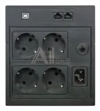 1107535 Источник бесперебойного питания Powercom Raptor RPT-1500AP LCD 900Вт 1500ВА черный