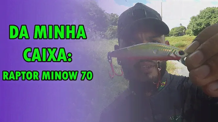 Irresistível! Desvendando o poder da isca Raptor Minow 70 da @MarineSportsOficial