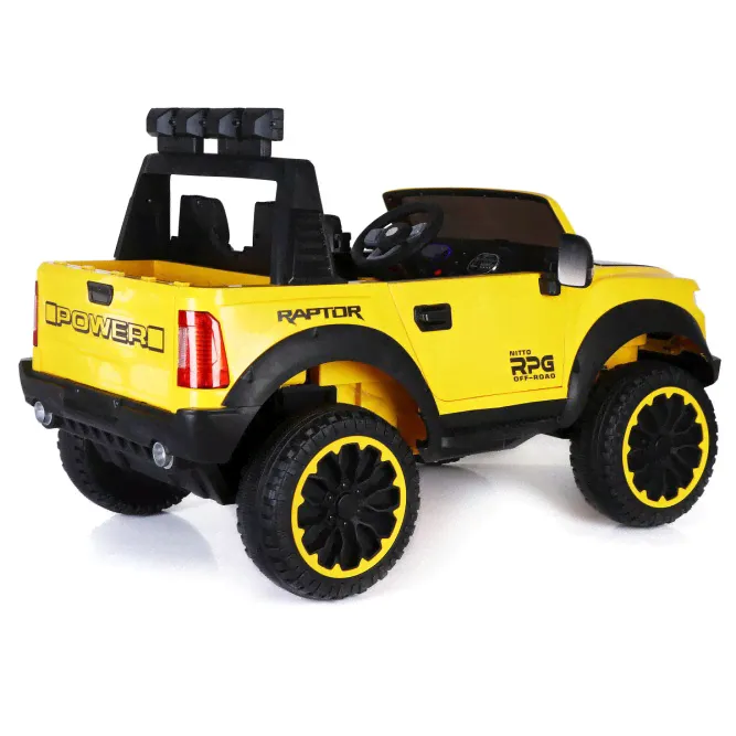 Детский электромобиль FORD RAPTOR 12V (полный привод, EVA)-0