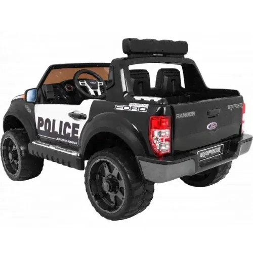 Детский электромобиль Ford Ranger Raptor DK-F150R police черный краска-2