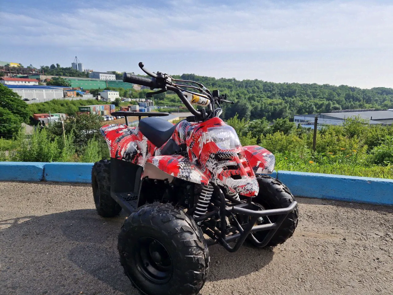 Квадроцикл бензиновый для детей и подростков Raptor 110 cc