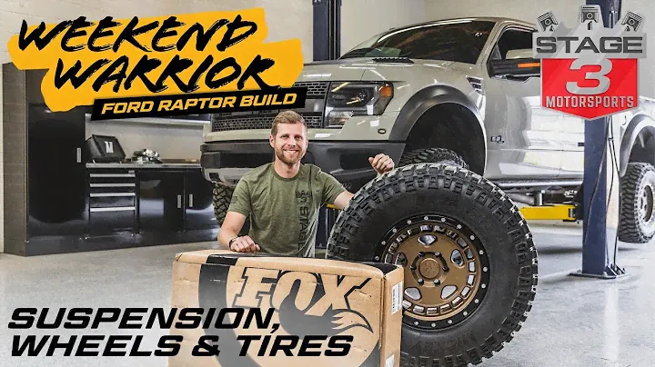 2013 Ford Raptor Suspension, Wheels, Tires Install day vlog