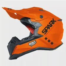 Шлем Sparx Raptor JH-601 оранжевый матовый 2XL