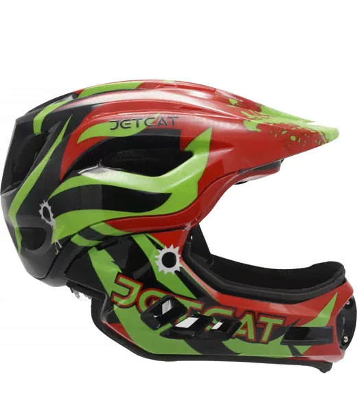  FULLFACE - RAPTOR SE (RED-BLACK-GREEN) - JETCAT-0
