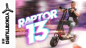 YOKAMURA RAPTOR 13 ОБЗОР 2021 90км/ч ЭЛЕКТРОСАМОКАТ 5000w yokamura 13 2021 якомура раптор 2021 обзор