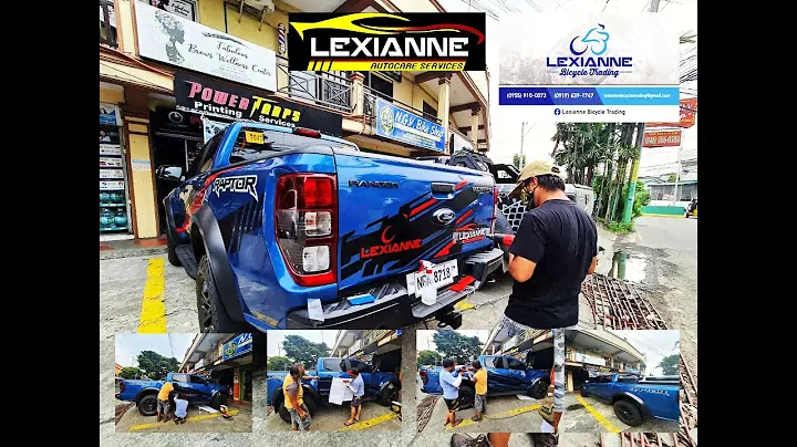 Raptor Decal Sticker Installation (LEXIANNE CARCARE SERVICES)