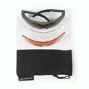 Очки баллистические SWISS EYE® Raptor Olive (3 линзы)