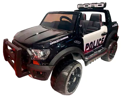 Электромобиль Ford Ranger Raptor Police Черный