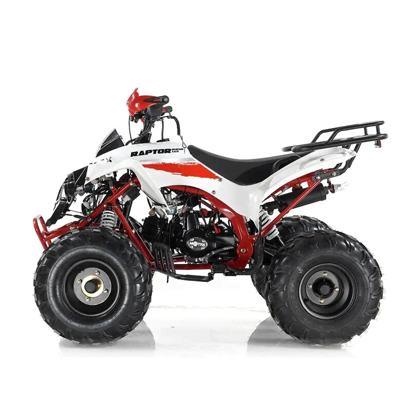 MOTAX ATV Raptor Super LUX 125 квадроцикл Красно-белый-0