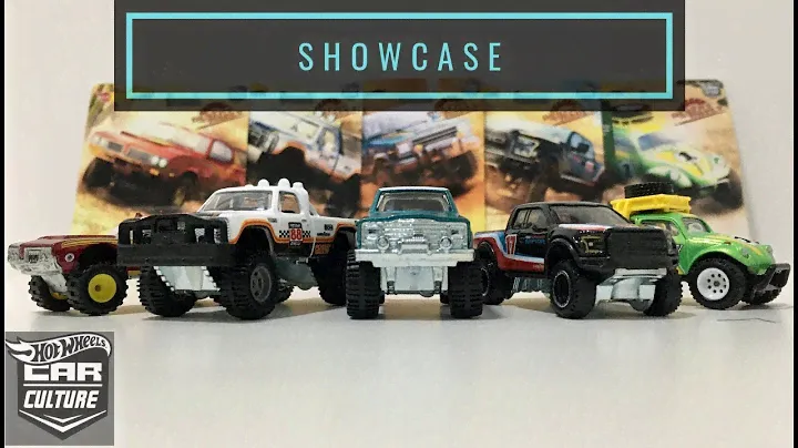 Showcase - Hot Wheels 2019 Car Culture Desert Rally Set
