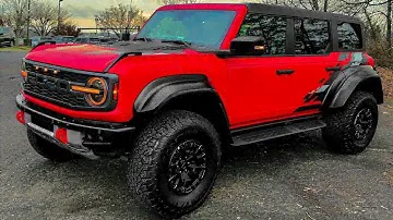 Ford Bronco Raptor (2023) - Brutal Off-Road SUV (Red Monster)
