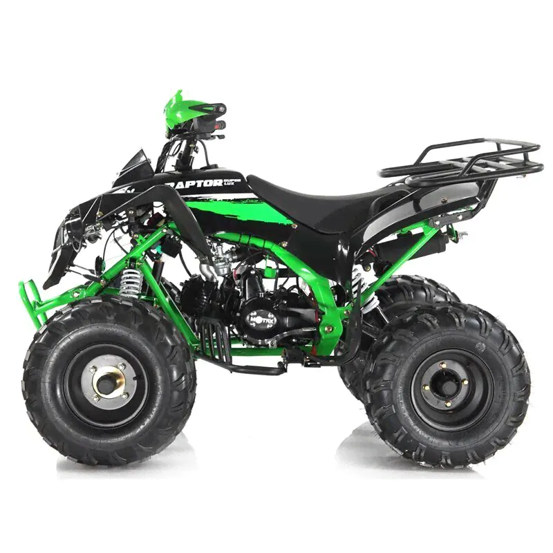 Квадроцикл MOTAX ATV Raptor Lux 125 cc Черно-зеленый-1