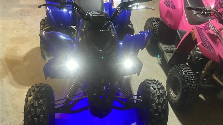2024 raptor 110 lights on the cheap…