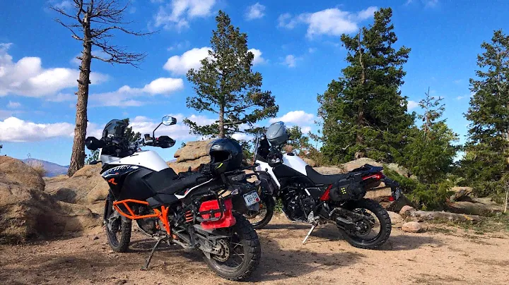 Yamaha Tenere 700 & KTM 1190 Adventure R Go Trail Riding