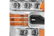 Фары Ford F150 15-17 и F150 Raptor 17-20 светодиодные серия NOVA Chrome