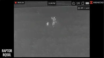 HIKMICRO Raptor RQ50L Thermal Fusion Optical Binoculars Test Footage Demonstration