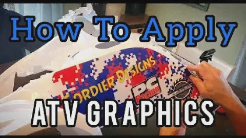 How to Apply ATV Graphics The Right Way