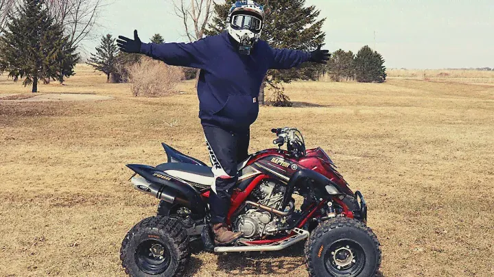 Cheap Facebook marketplace Yamaha Raptor 700 first ride
