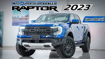 Ford Ranger Raptor 2023 [Color Blue Lightning] | Walkaround Video with Specs