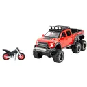 Машинка Ford F150 Raptor с мотоциклом 1:24