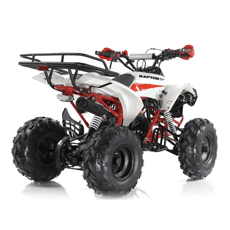 MOTAX ATV Raptor Super LUX 125 квадроцикл Красно-белый-4