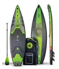 Сапборд сап Sup доска Премиум 3 слоя Body Glove Raptor Pro 10,8 с веслом, насосом и страховочным лишем 325х84х15 см