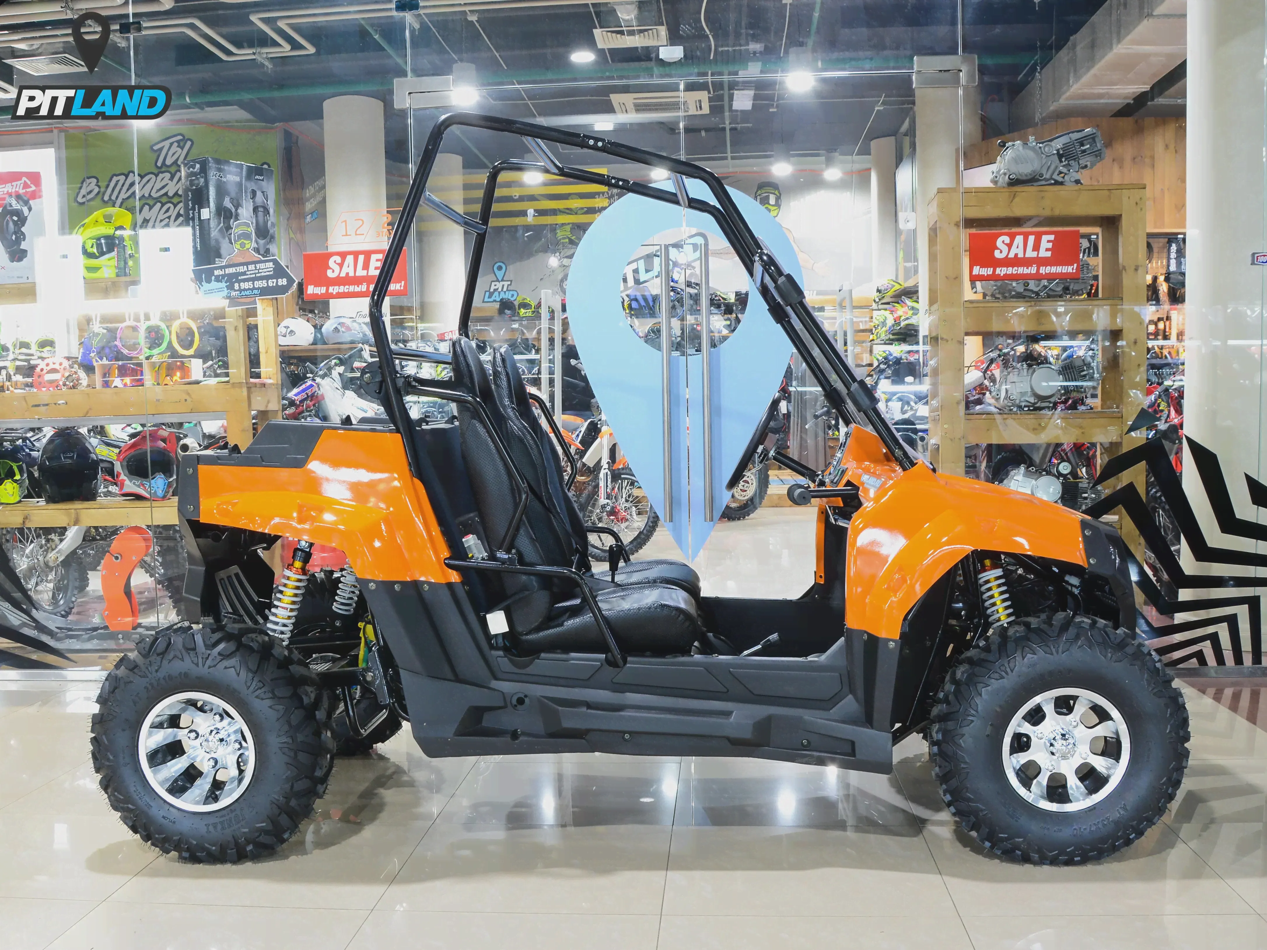 Электро-багги SCANMOTO Raptor (Сканмото Раптор), оранжевый