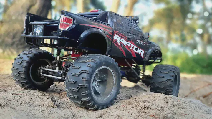 Ford Raptor Rc Monster Truck 1/6 New Bright