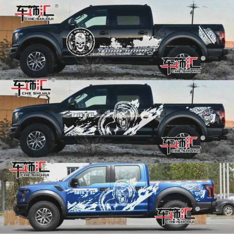 Автомобильные наклейки ДЛЯ Ford Raptor F150 наружное украшение кузова креативные наклейки Raptor F150 модифицированные наклейки