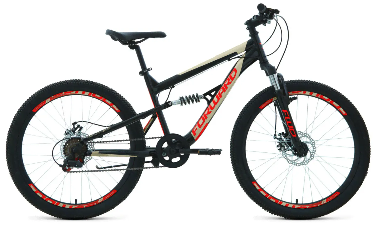 Подростковый велосипед Forward Raptor 24 2.0 D (2022)-3
