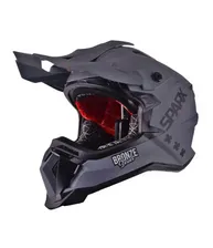 Шлем Sparx Raptor JH-601, серый/матовый
