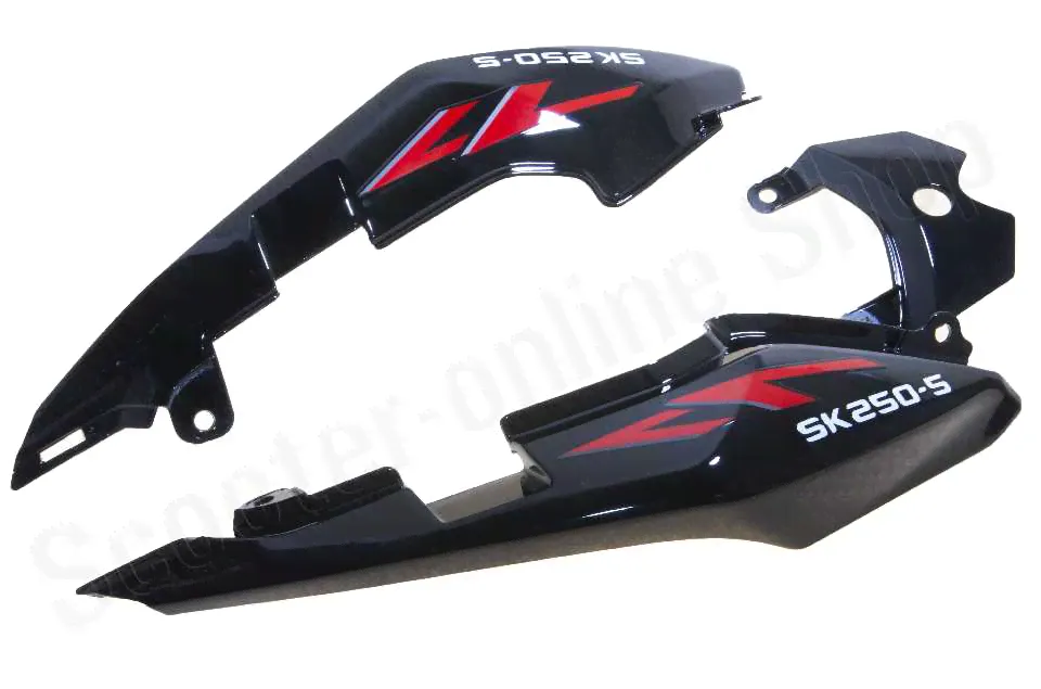 Облицовка боковая задняя Senke Raptor 200-250 (Черный, , 4047101-563021)-0