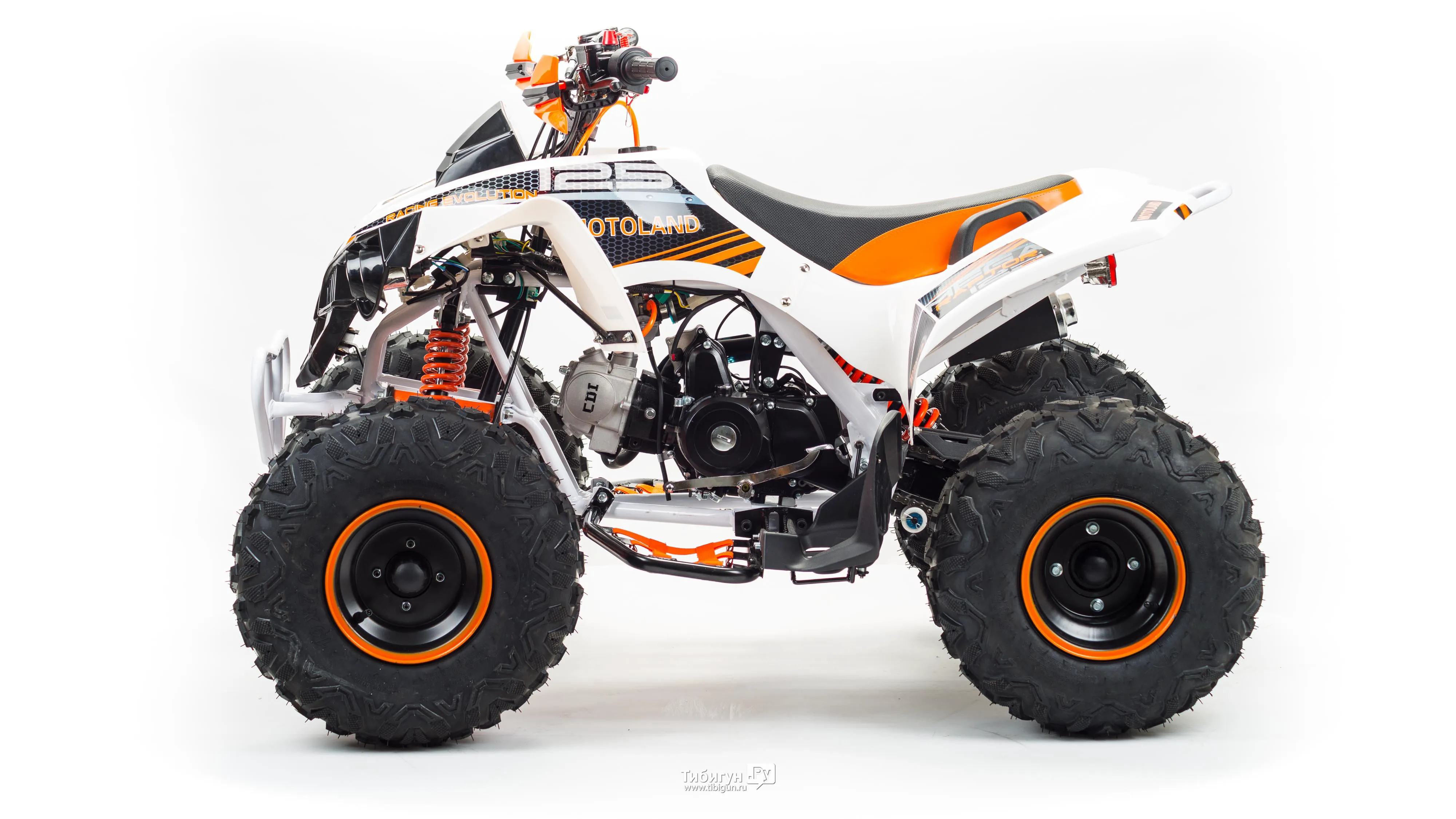 Детский квадроцикл на бензине Motoland 125 RAPTOR-0