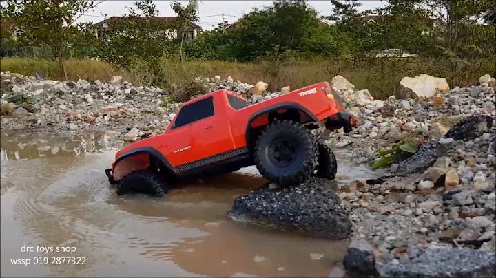Traxxas Raptor sport hill and water test
